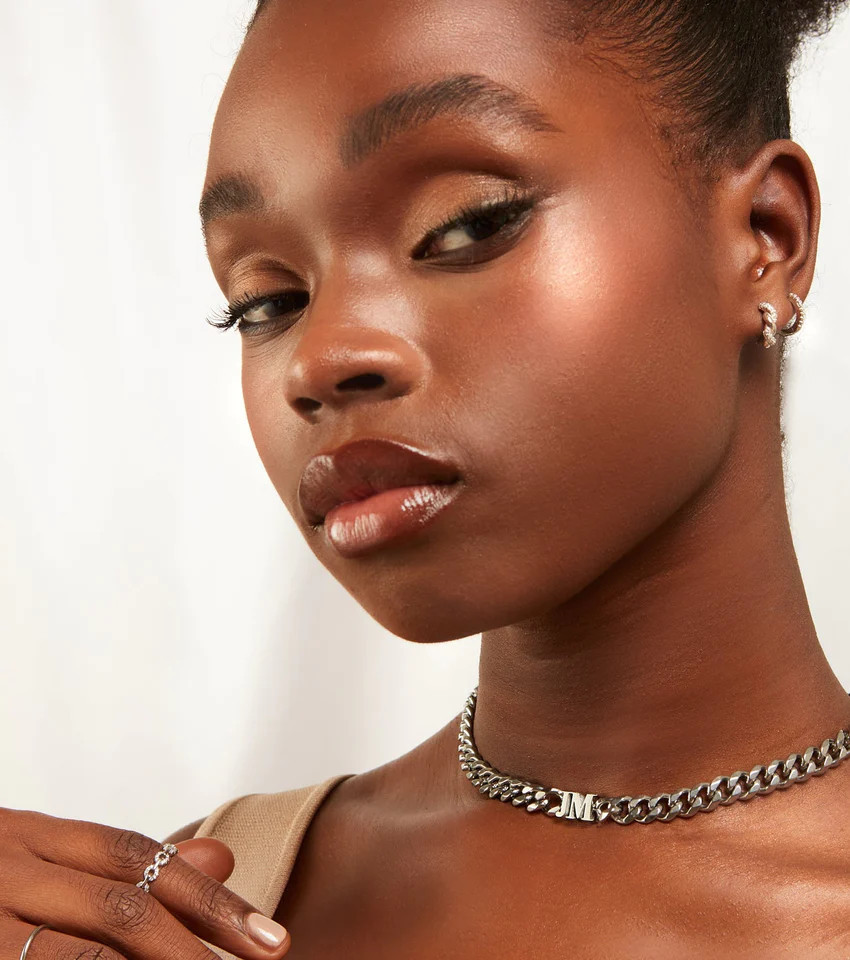 Initial Choker (Silver) | Abbott Lyon
