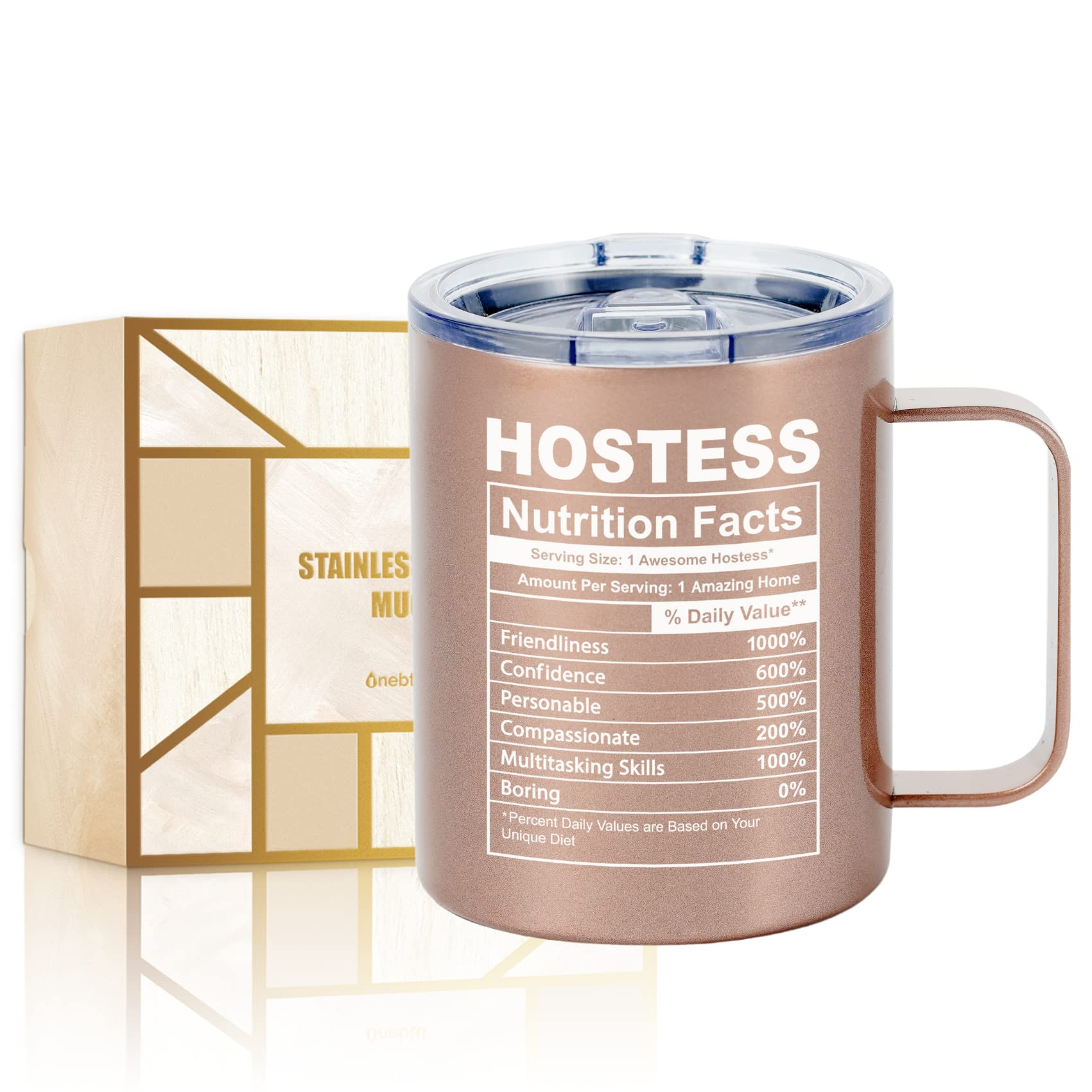 Onebttl Cool Hostess Gifts for Women, Christmas Hostess Gift for Wedding, Housewarming Party, 12OZ I | Amazon (US)