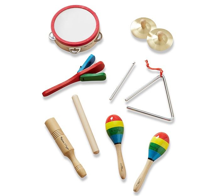 Melissa & Doug Band in a Box Clap! Clang! Tap! Musical Toys | Pottery Barn Kids