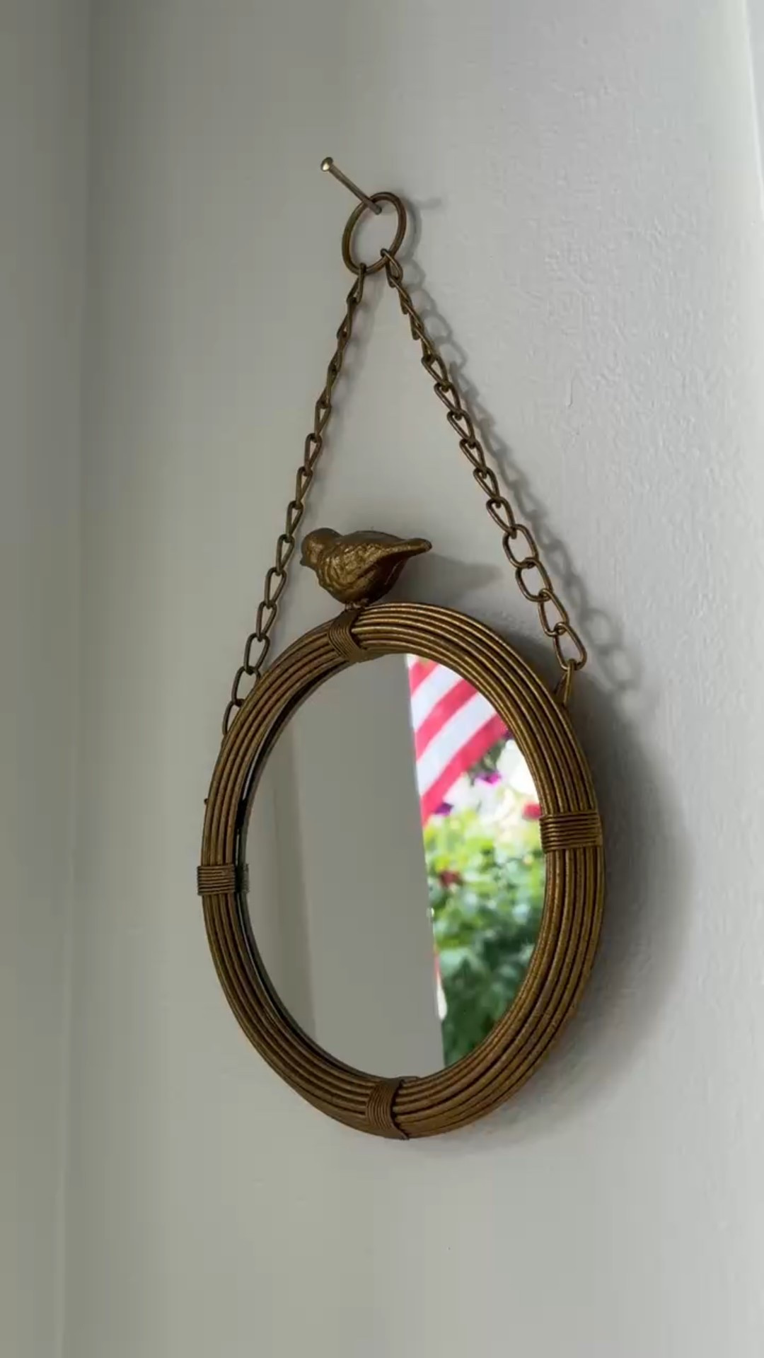 Small gold bird mirror - perfect for this narrow wall in my entry!

Pottery Barn style, Serena & Lily look, McGee & Co inspired, Amazon Home favorites, Target Home finds

#LTKFindsUnder50 #LTKSeasonal #LTKHome