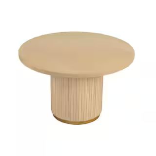 Best Master Furniture Celeste Light Oak Wood 48 in. L Pedestal Dining Table (Seats 4) CD040T - Th... | The Home Depot