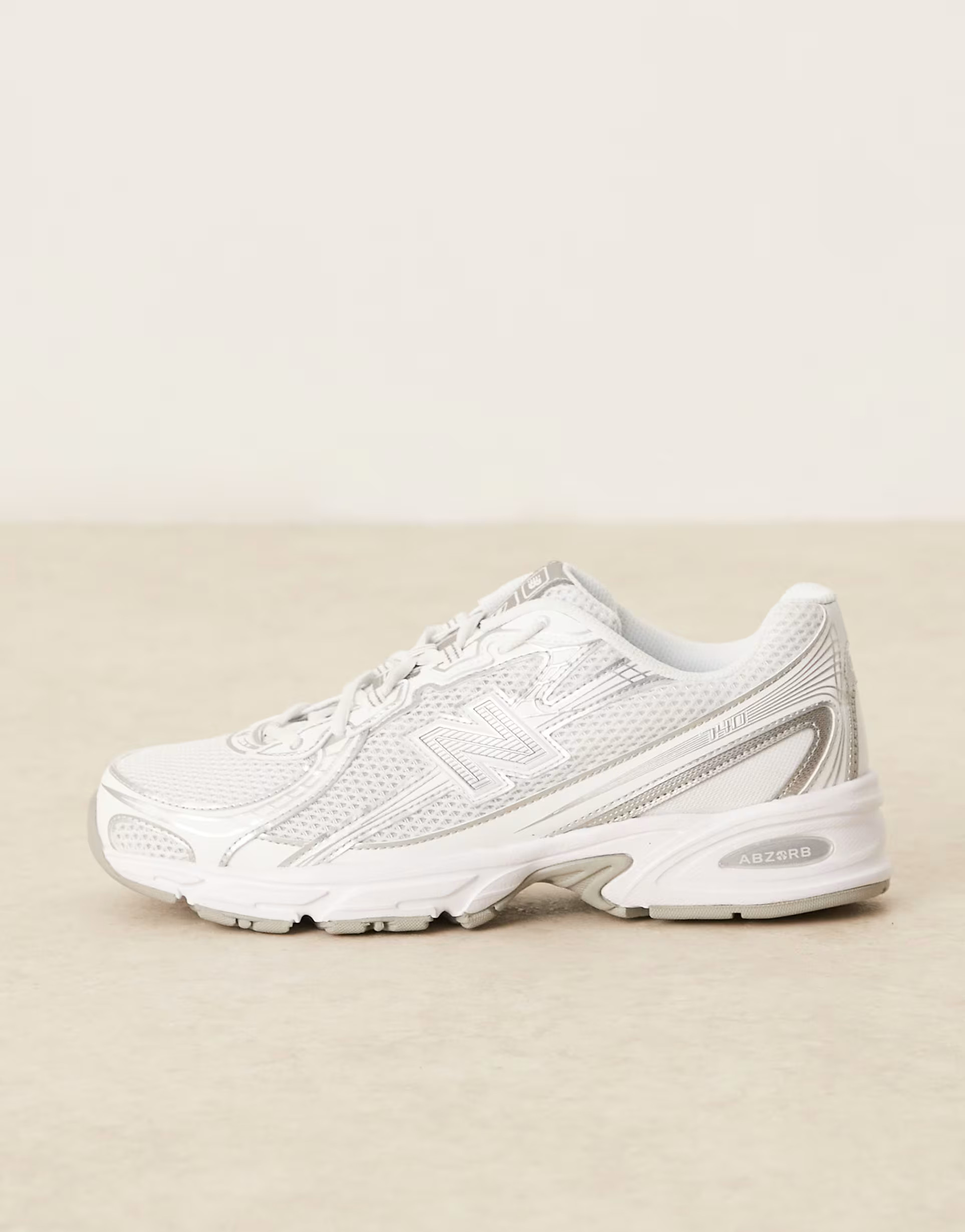 New Balance 740 trainers in white and silver | ASOS | ASOS (Global)