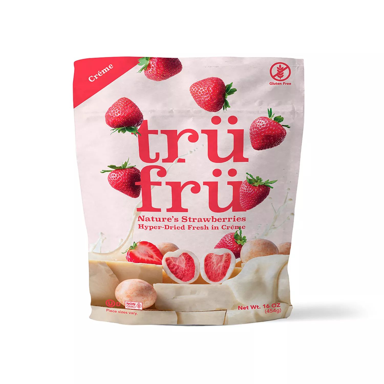 Tru Fru Hyper Dried Real Strawberries in White Crème Chocolate (16 oz.) | Sam's Club