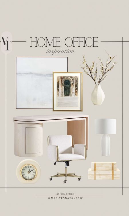 Home Office refresh! Loving this neutral palette for a home office relaxing vibes.

#homeoffice #homedecor #officedesk #cratestyle #kirklands #homerefresh 

#LTKMostLoved #LTKSeasonal #LTKhome