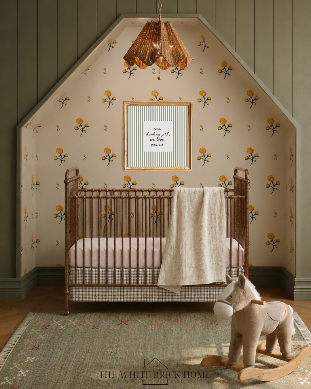 Charming vintage inspired nursery that wraps your little one in warmth, whimsy, and timeless style. 

Nursery, nursery design, nursery decor, nursery wallpaper, nursery ideas, baby girl, baby girl nursery, girls room, girls room design, nursery room decor, green nursery, vintage nursery, nursery decor ideas, crib, gold crib, gold crib baby girl, nursery rug, nursery decor, nursery lighting, nursery ideas, nursery finds, home decor, baby girl, baby girl nursery, nursery ideas for a baby girl, wayfair, crate and kids, pottery barn baby

#LTKHome #LTKBump #LTKBaby