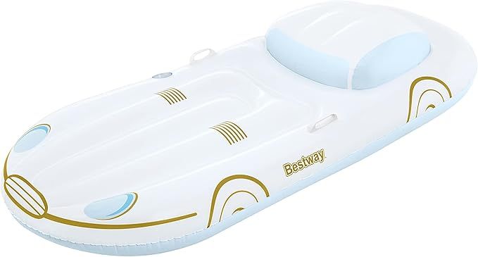 Bestway H2OGO! Deluxe Comfort Plush Pool Floats | Singe and Double Lounges and Loungers for Adult... | Amazon (US)