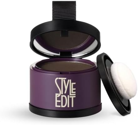 Style Edit Root Touch Up Powder | Mineral Infused Dark Brown Hair Color Concealer for Grays and R... | Amazon (US)