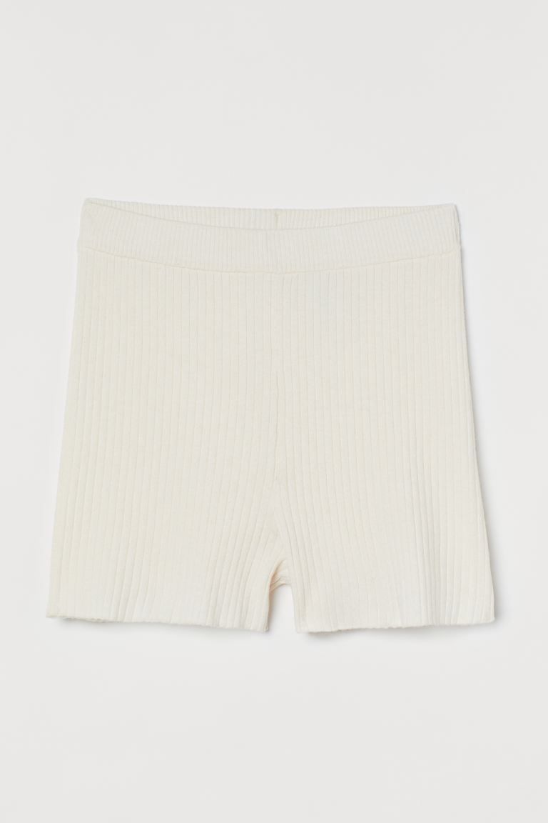 Rib-knit shorts | H&M (UK, MY, IN, SG, PH, TW, HK)