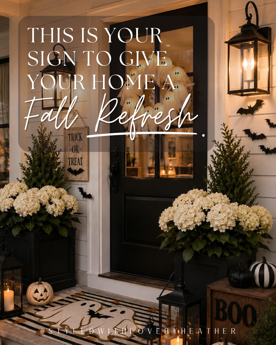 Okay, this is your sign to start the fall home refresh. 🍂 I rounded up the little seasonal swaps that make a home feel instantly warmer, cozier, and ready for fall + Halloween without completely redecorating. Shop all my fall home finds here! 

 #LTKdayinmylife #LTKvlog #LTKHome