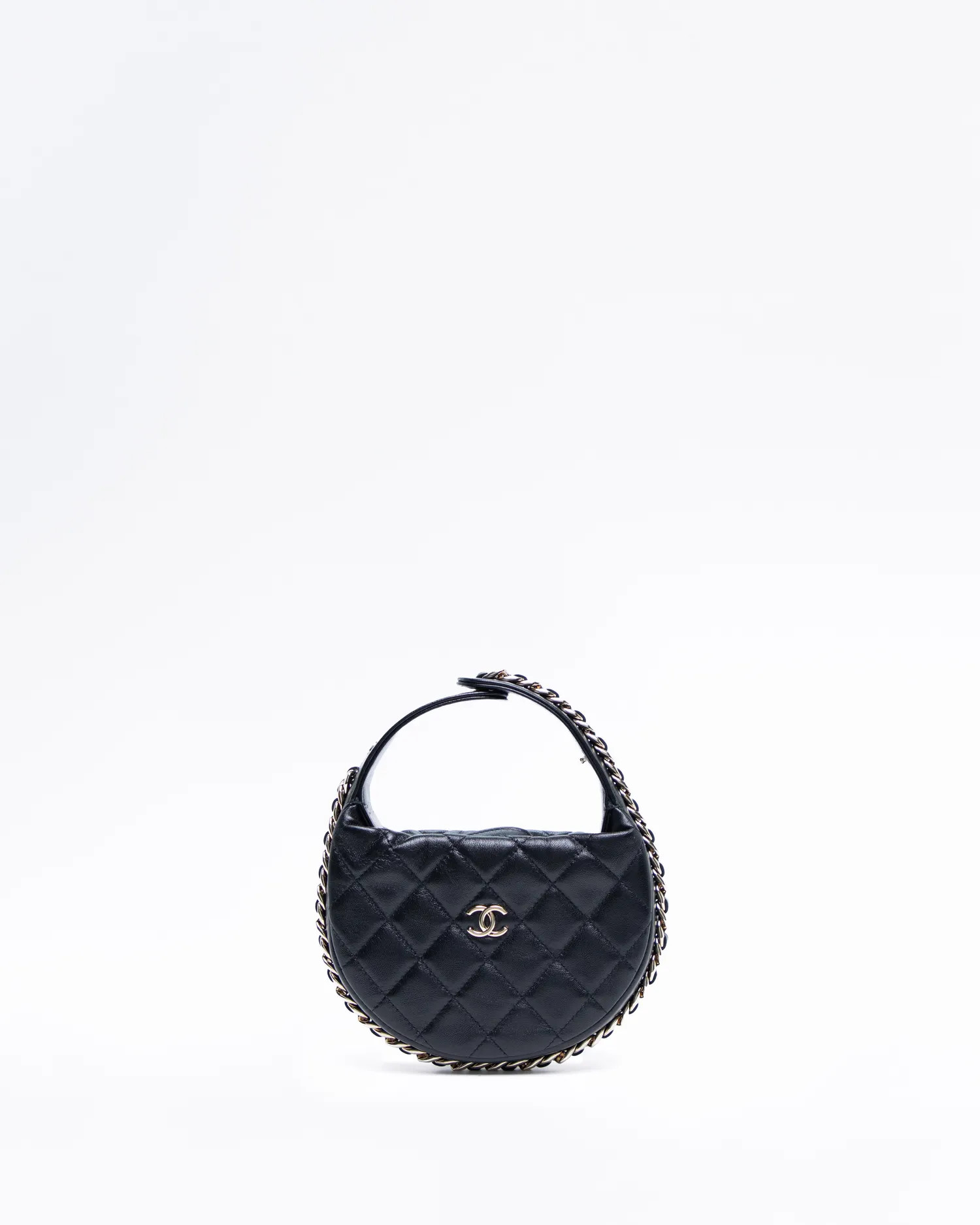 Lambskin Chain Around Mini Pouch | Vivrelle