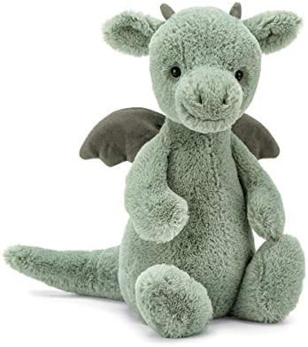Amazon.com: Jellycat Bashful Dragon Stuffed Animal, Medium, 12 inches : Toys & Games | Amazon (US)