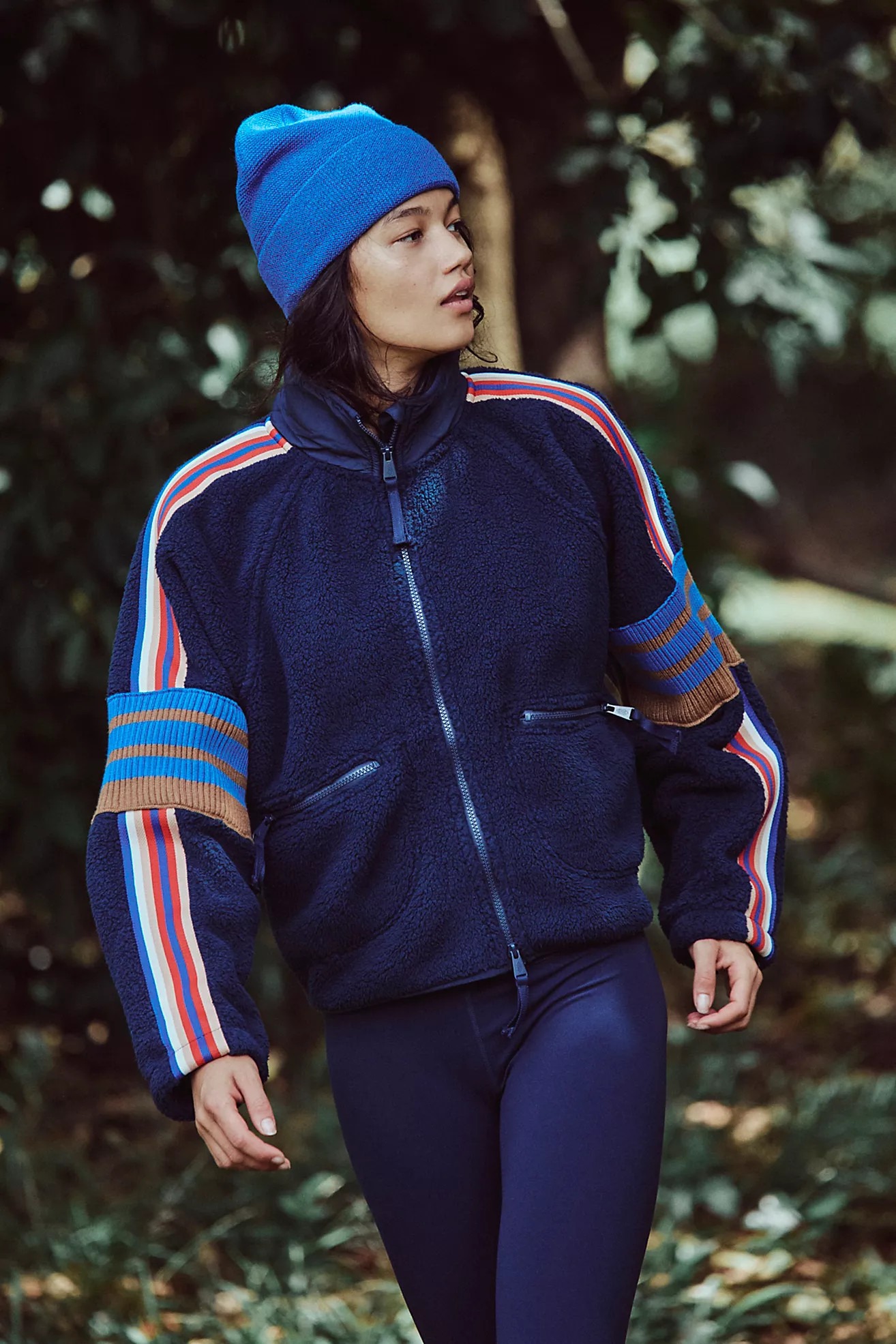 Mountain High Sporty Logo Fleece Jacket | Free People (Global - UK&FR Excluded)