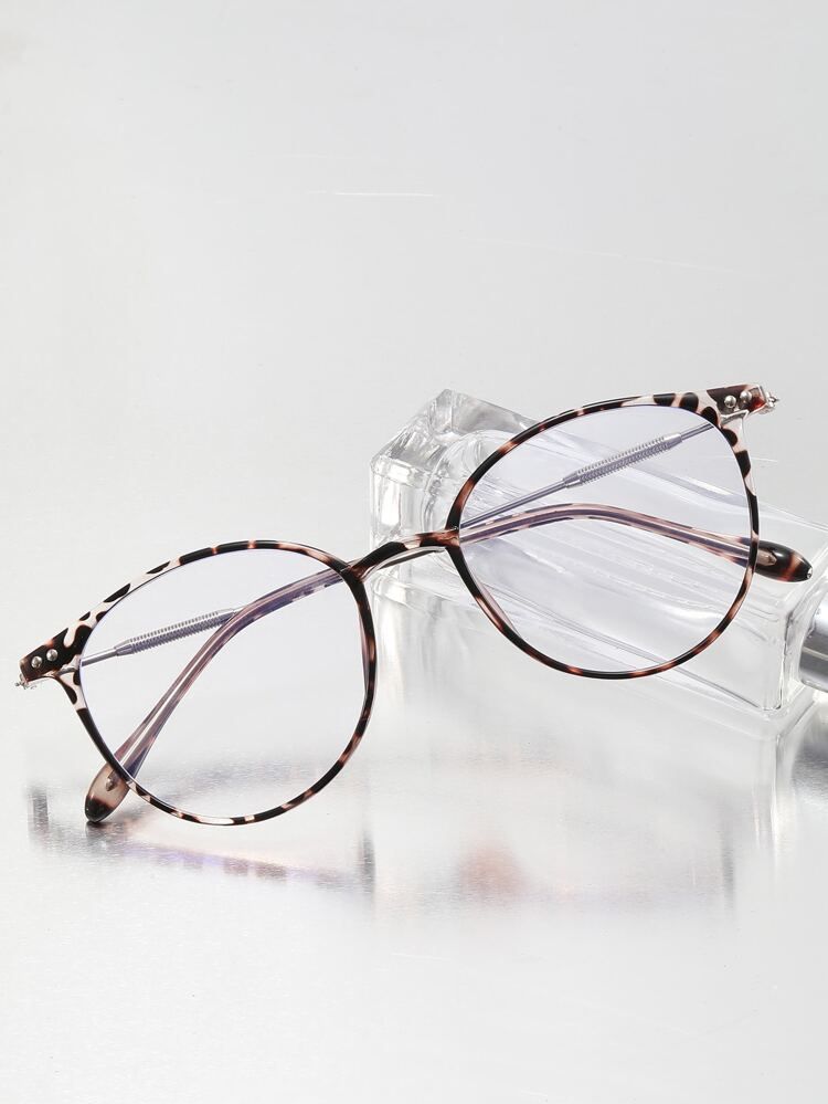 Leopard Frame Eyeglasses | SHEIN