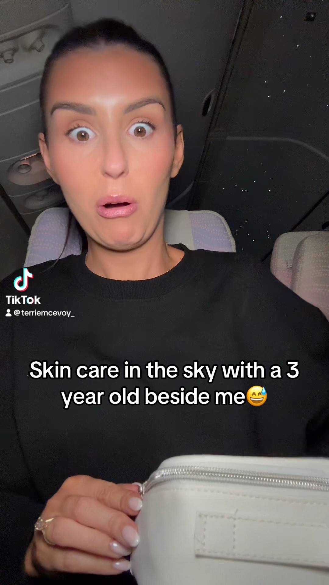 Skin care in the sky 