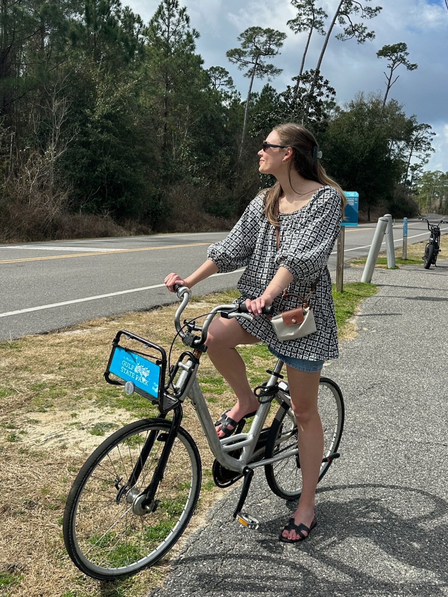 What I wore at the beach! This outfit took me from morning coffee to bike-riding, to dinner! Super versatile and as comfortable as it is cute. I had to wear this dress as a blouse over some shorts since it was wayyyy to short on my 5’9” frame. 

#LTKootd #LTKmomlife #LTKTall