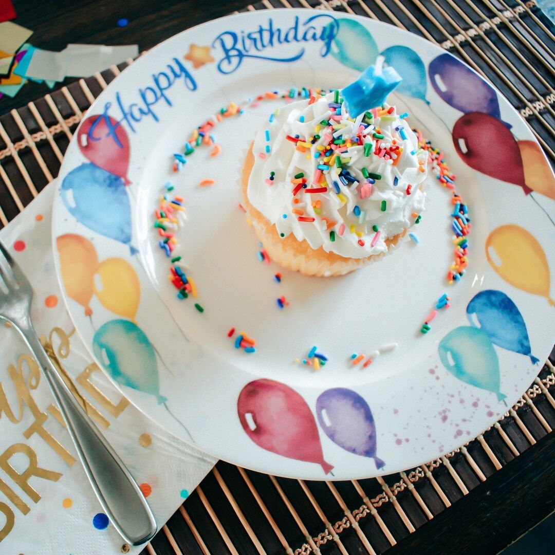 FIRST BIRTHDAY PLATE Set  Happy Birthday Party Ceramic - Etsy | Etsy (US)