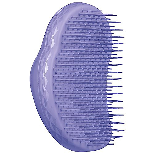 Tangle Teezer - Escova de cabelo desemabaraçadora The Original Thick & Curly para texturas grossas a crespas, úmido e seco. Cor: Violeta | Amazon (BR)