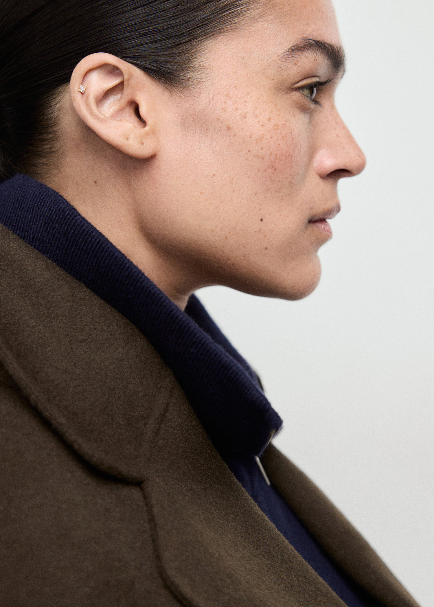 Handmade wool coat with belt | MANGO (UK)