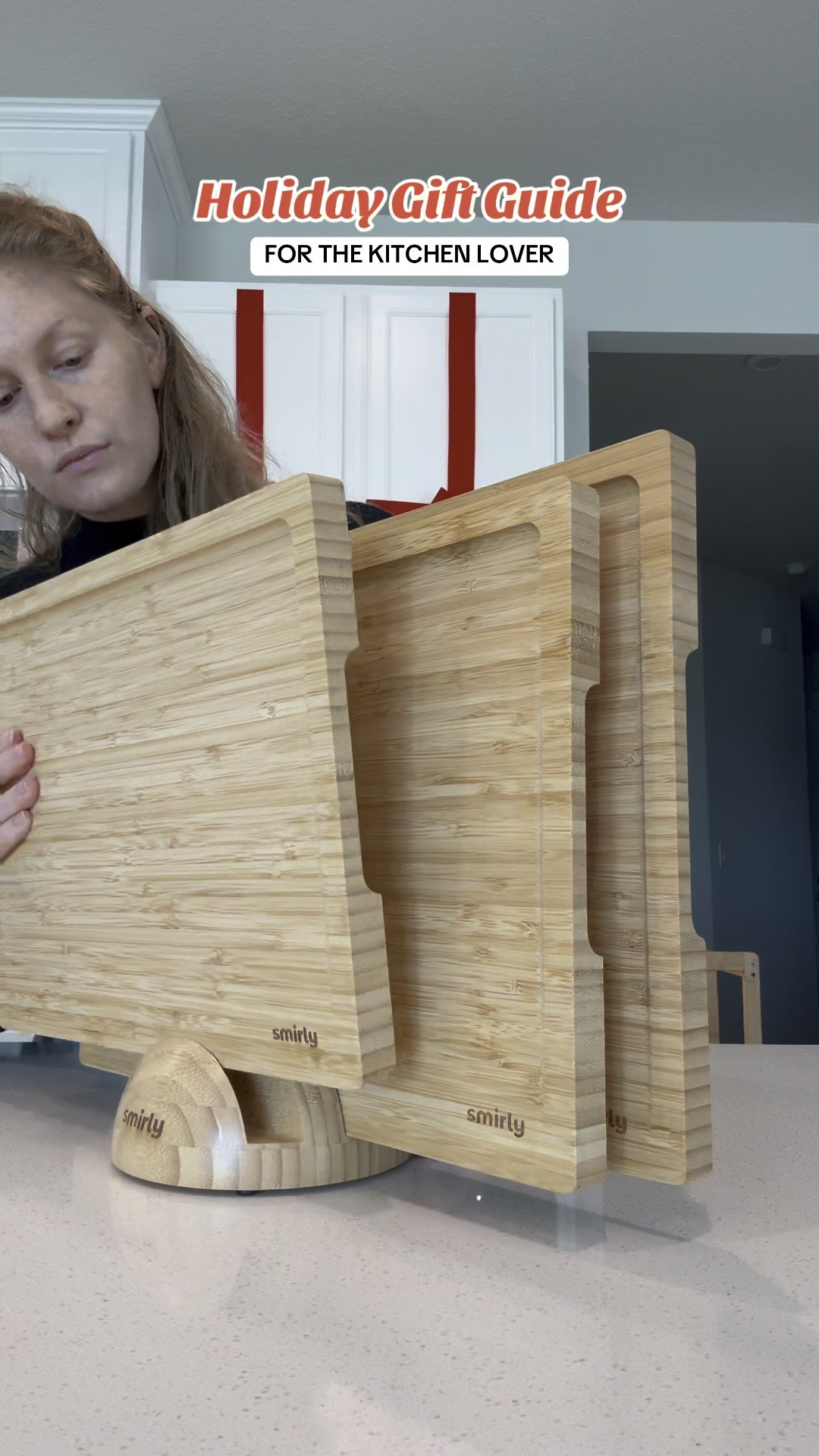 Holiday Gift Idea for the kitchen lover - bamboo cutting board set. 

#LTKHome #LTKGiftGuide #LTKFamily