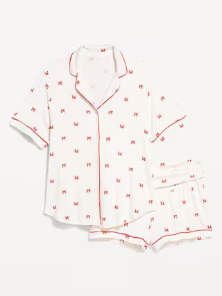 Maternity Classic Pajama Short Set | Old Navy (US)