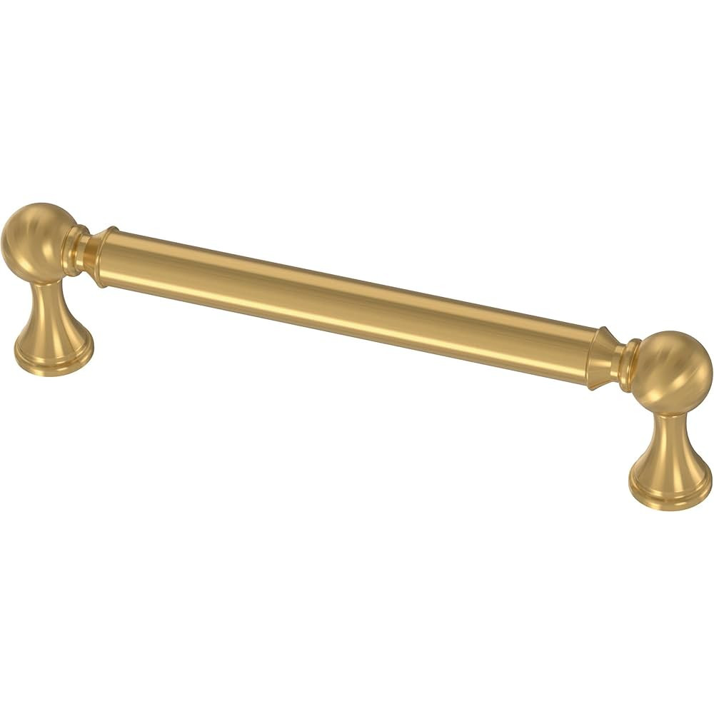 FRANKLIN BRASS Classic Farmhouse (10-Pack) Cabinet Handles 5-1/16" Hole Center Pulls | Modern Gol... | Amazon (US)