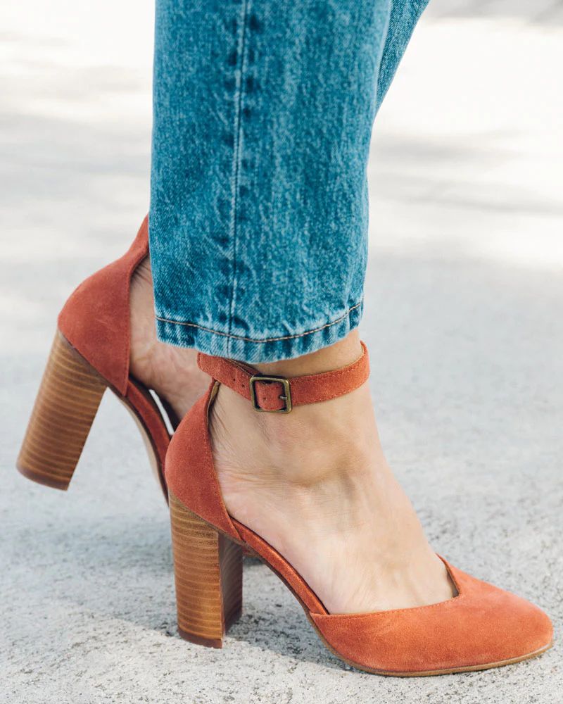 Suede Collette Heel | Soludos