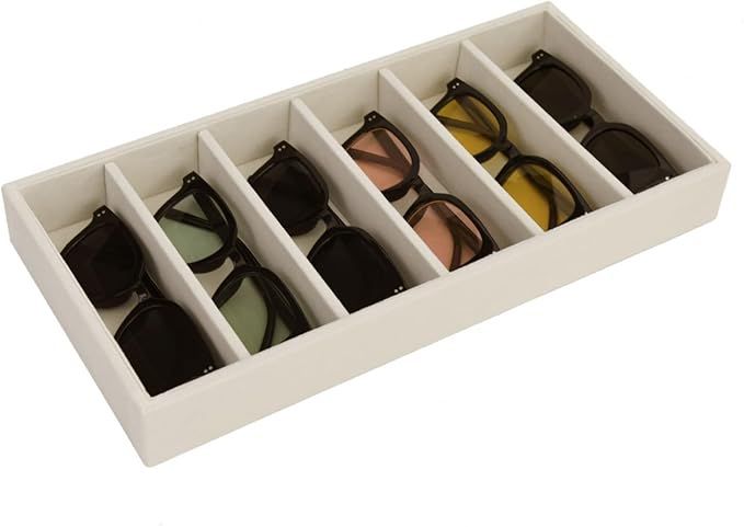 Sunglasses Organizer Tray Storage Glasses Holder Organizer Velvet Jewelry Tray, Glasses Organizer... | Amazon (US)