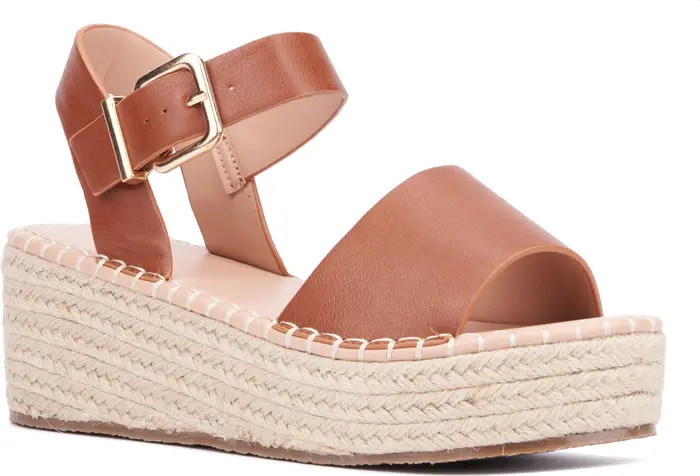 NEW YORK AND COMPANY Elandra Platform Wedge Sandal (Women) | Nordstromrack | Nordstrom Rack
