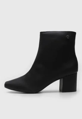 Bota VIA UNO Salto Grosso Preta | Dafiti (BR)