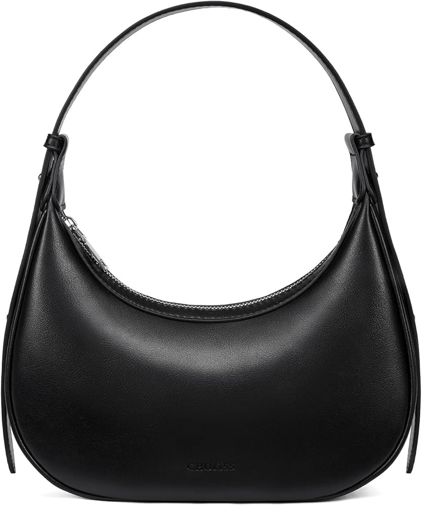 CHOLISS Shoulder Bag for Women RFID Vegan Leather Crescent Hobo Bag Clutch Underarm Purse Top-Han... | Amazon (US)