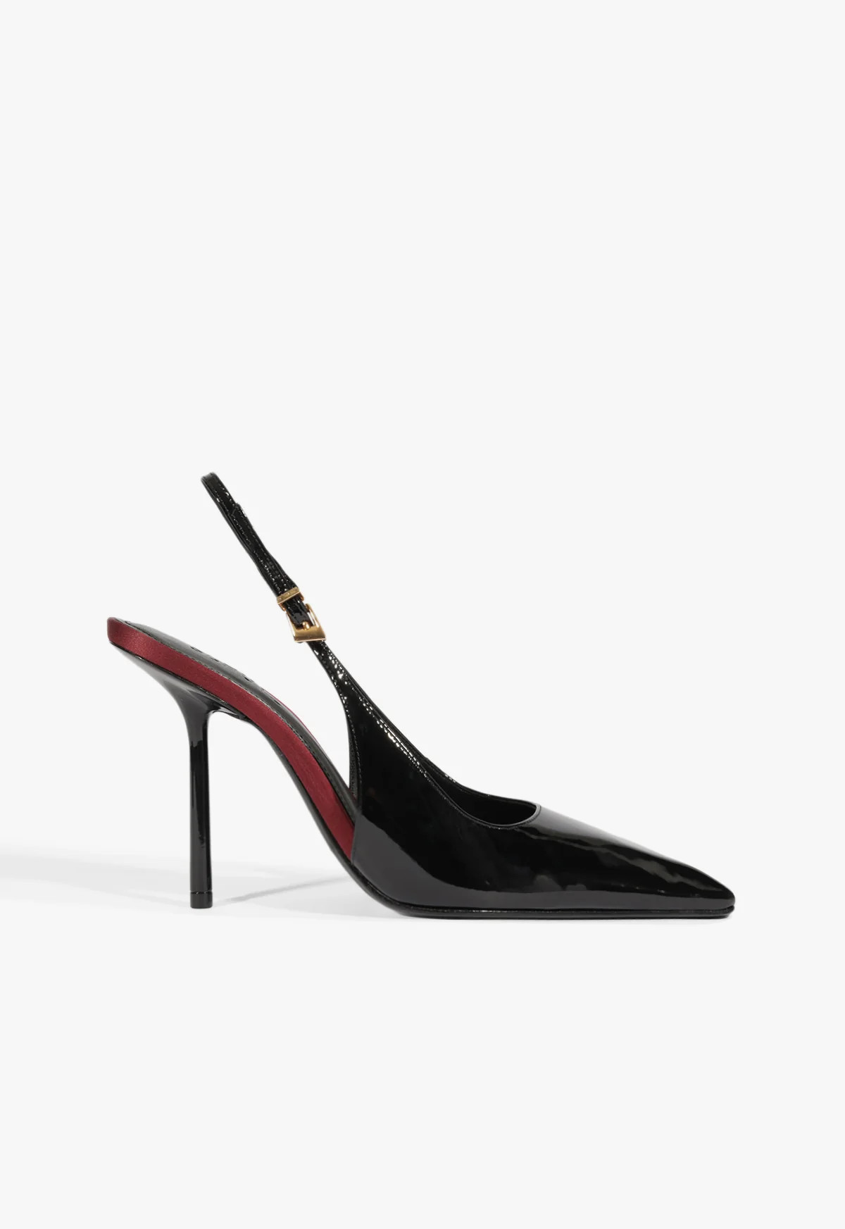 Leona Black High Stiletto Heel Pump | SCHUTZ | Schutz (US)