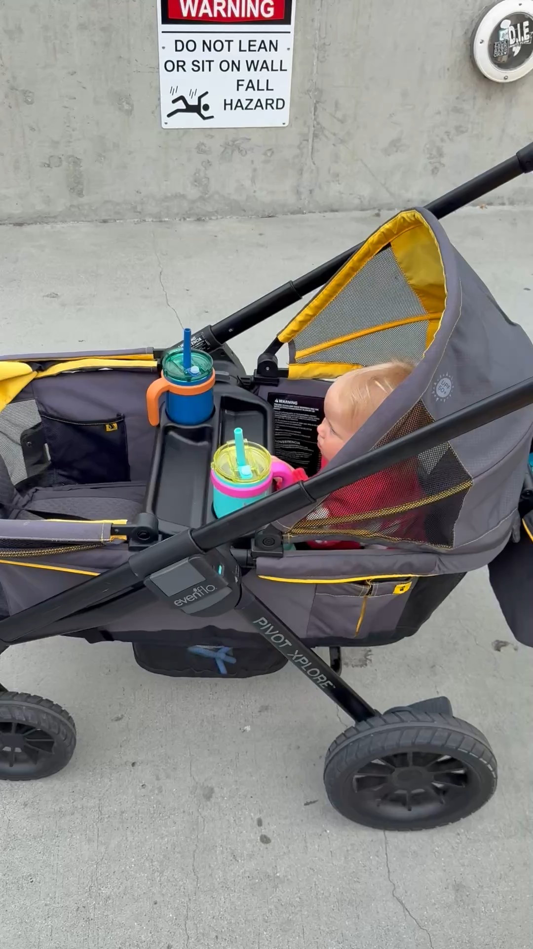 The wagon that does it all 🩷 literally so many cup holders, pockets, and a storage basket. Can’t say enough good things  

#LTKKids #LTKFamily #LTKBaby