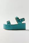 UO Violet Buckle Flatform Sandal | Urban Outfitters (US and RoW)