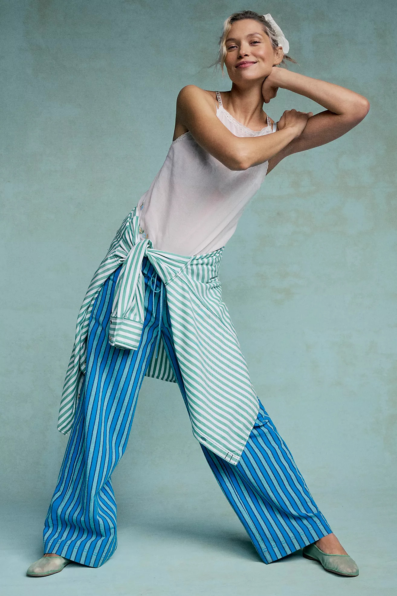 Hudson Canyon Stripe Pants | Free People (UK)