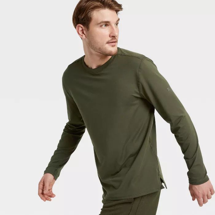 Men's Long Sleeve Performance T-Shirt - All in Motion™ | Target