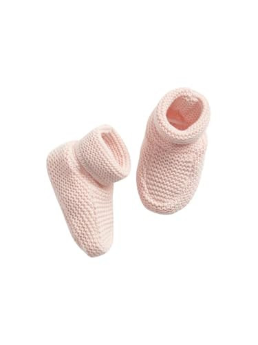 GAP Unisex Baby Soft Knit Garter Bootie Milkshake Pink 3-6M | Amazon (US)