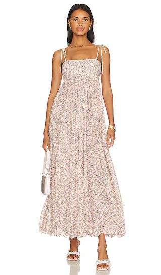 x REVOLVE Emmaline Dress in Ivory Combo | Revolve Clothing (Global)