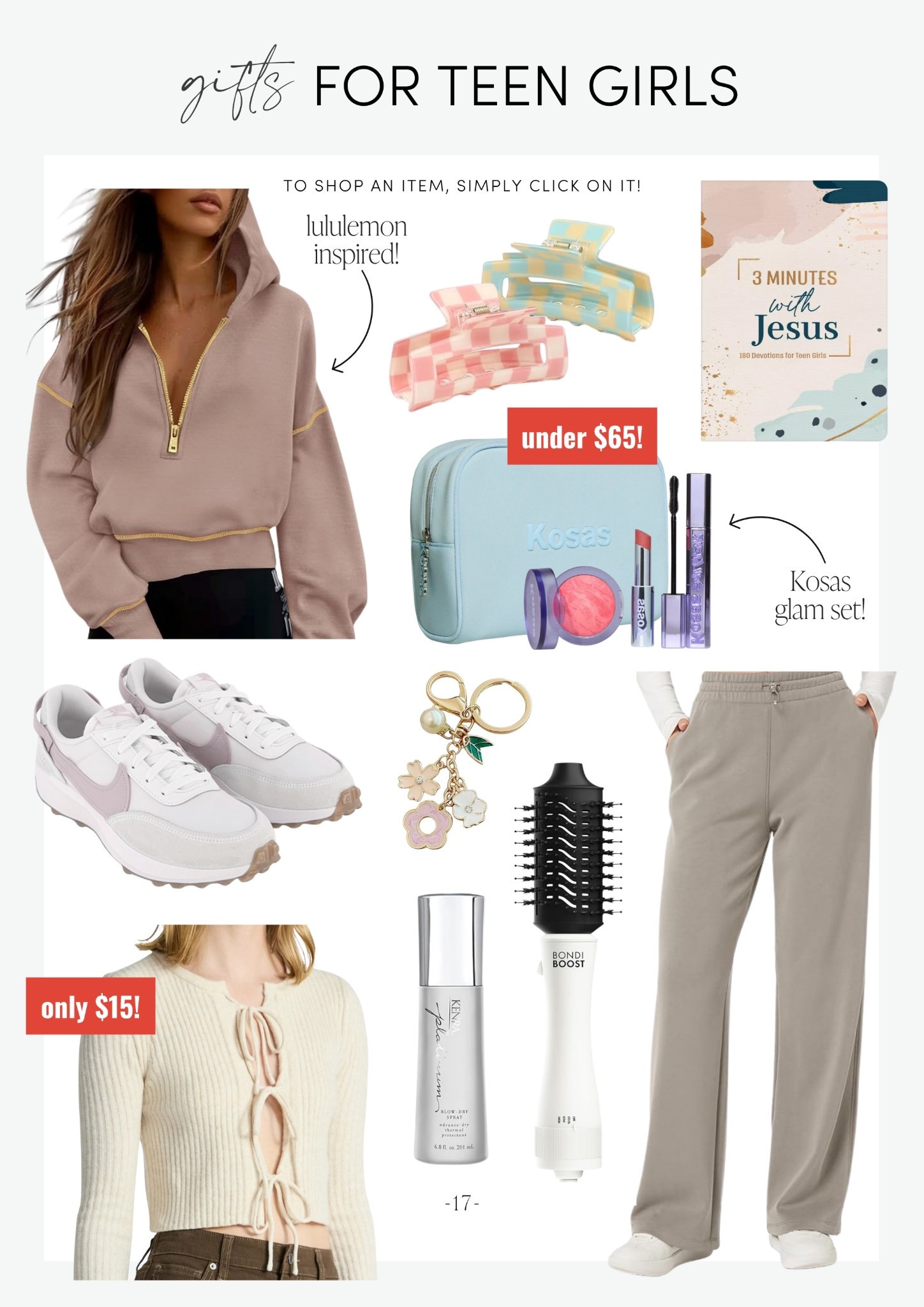 Gifts for teen girl! Trendy, fun, and so cute. Everything she’s been hinting at (and probably already saved on TikTok).

ComeStayAwhile, Amanda Vernaci | 

TeenGiftGuide | GiftsForHer | LTKHoliday | ComeStayAwhile | AmandaVernaci | LTK gift guide 


#LTKHoliday #LTKGiftGuide #LTKKids