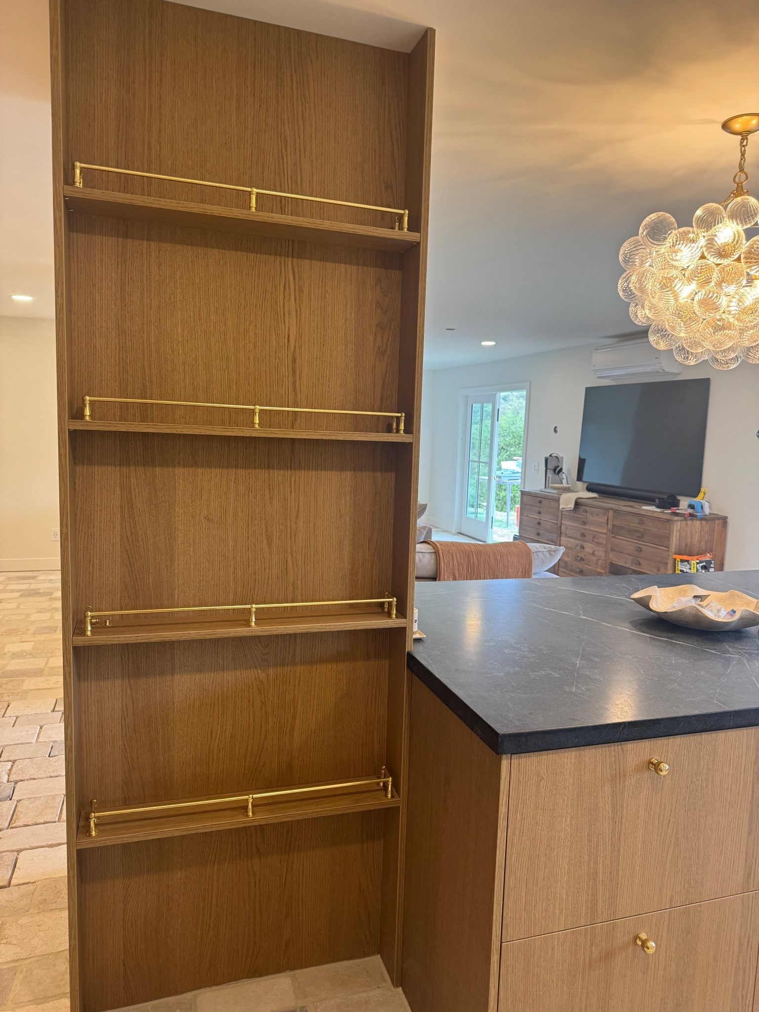 These little brass shelf rails are a dream!!!! This light is the visual comfort dupe and it’s really good!! 

#LTKdayinmylife #LTKGiftGuide #LTKHoliday