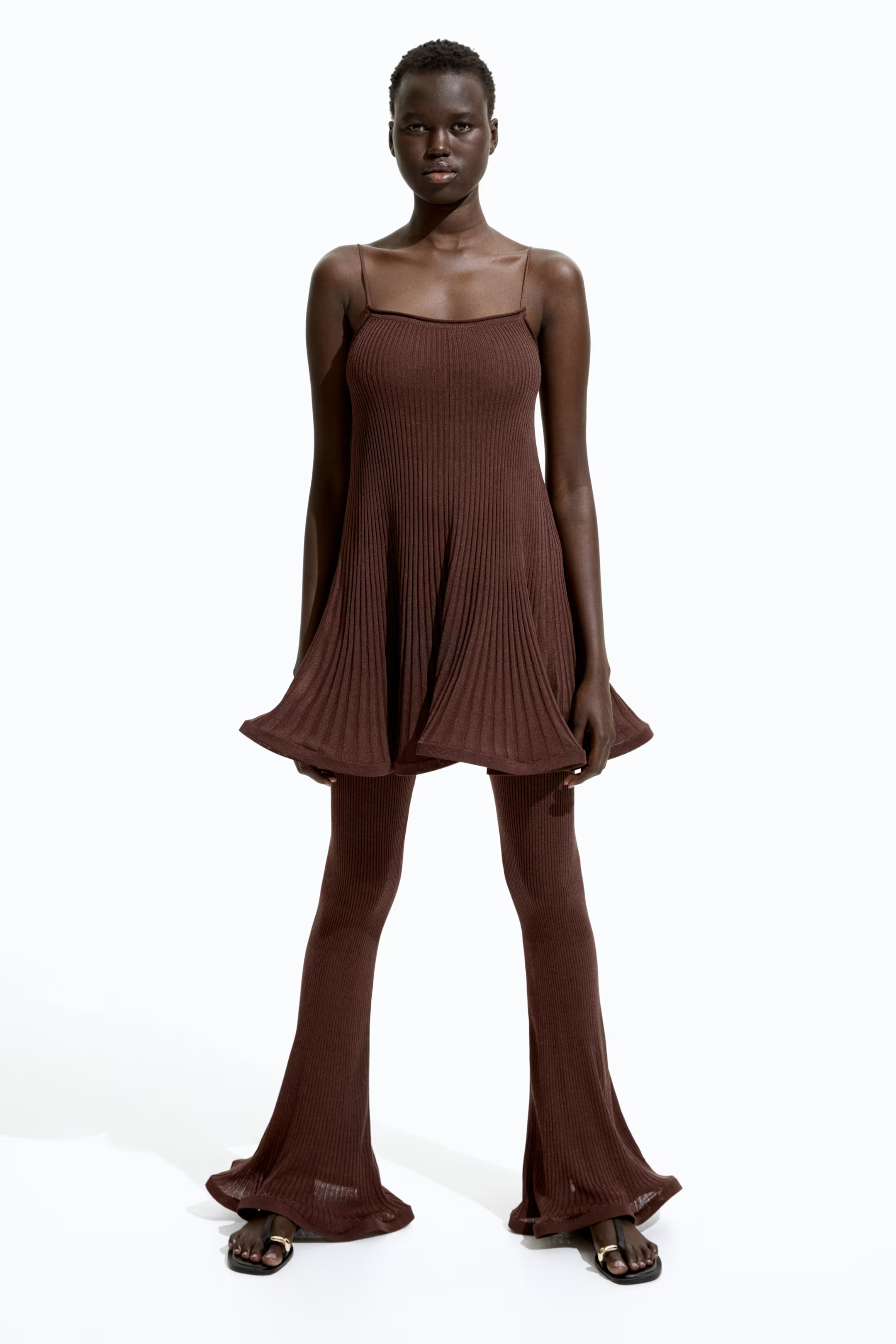 Silk-blend strappy top | H&M (UK, MY, IN, SG, PH, TW, HK)