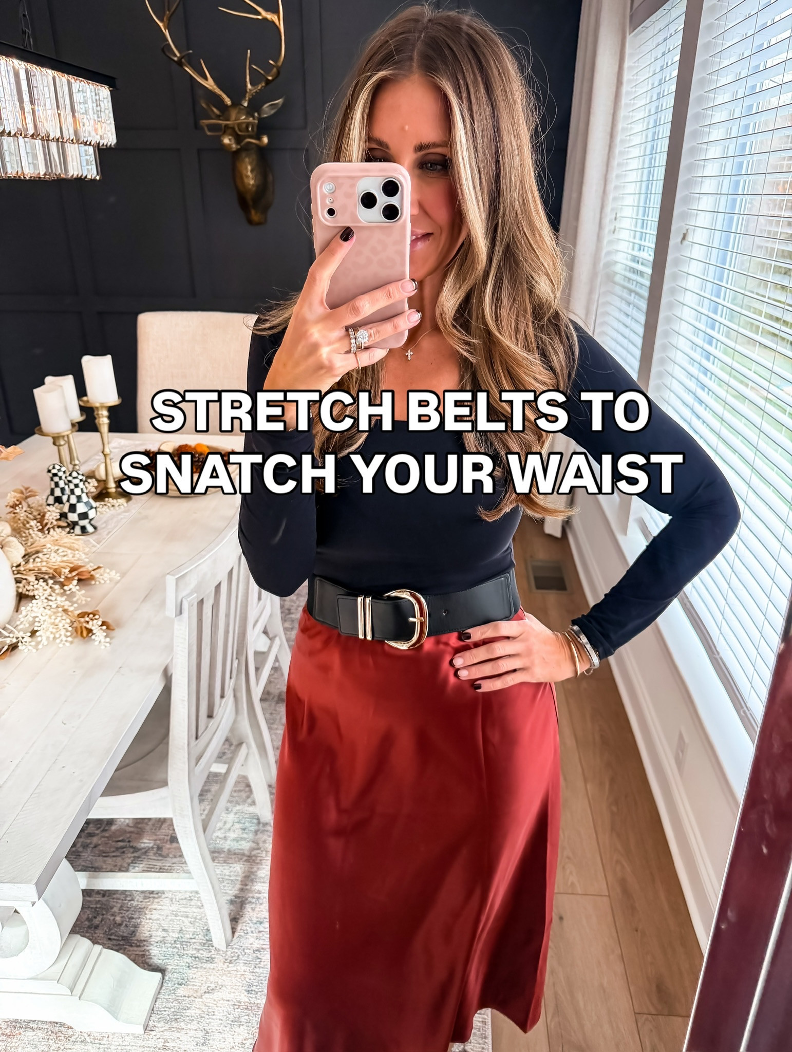 These stretch belts are such a good finishing touch for fall outfits when you want a little more shape at the waist. I love them over dresses, cardigans, blazers, and lightweight layers to define your silhouette without sacrificing comfort.

stretch belts, fall outfit accessories, waist belt, belt over dress, cardigan styling, blazer outfit, fall fashion, women over 40 style, themominstyle

#LTKdayinmylife #LTKootd #LTKgrwm