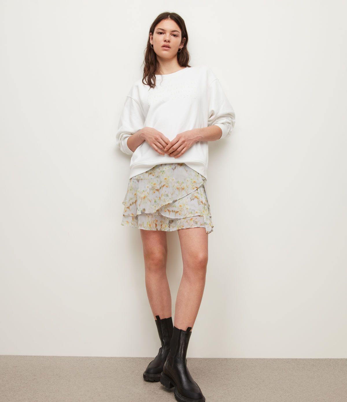 Kasa Momo Skirt | AllSaints US