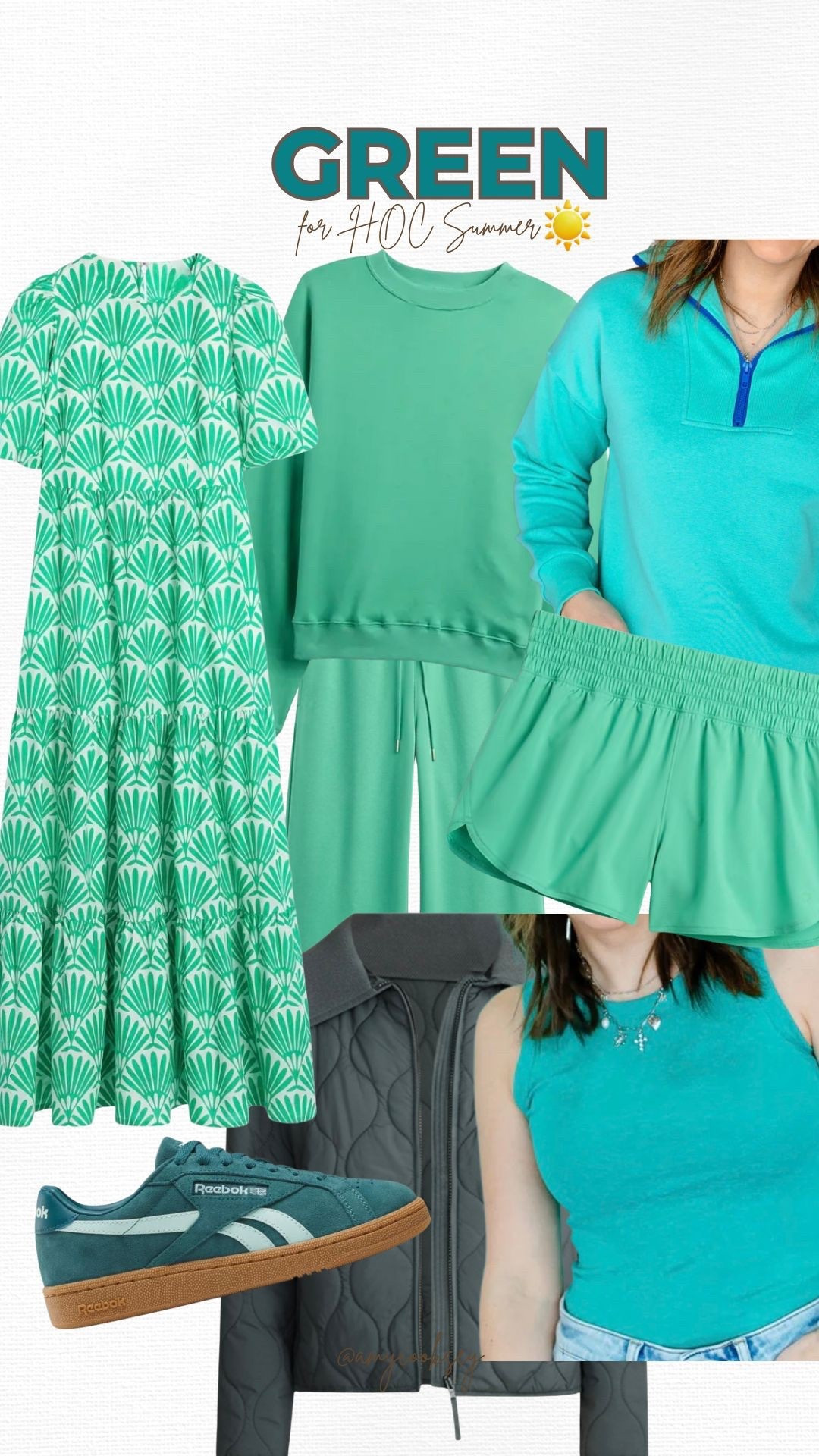 #HOCSummer GREEN finds ☀️

HOC Summers | Athleisure | Loungewear | LTK Shoe Crush | Sneakers 

#LTKSeasonal #LTKFindsUnder100