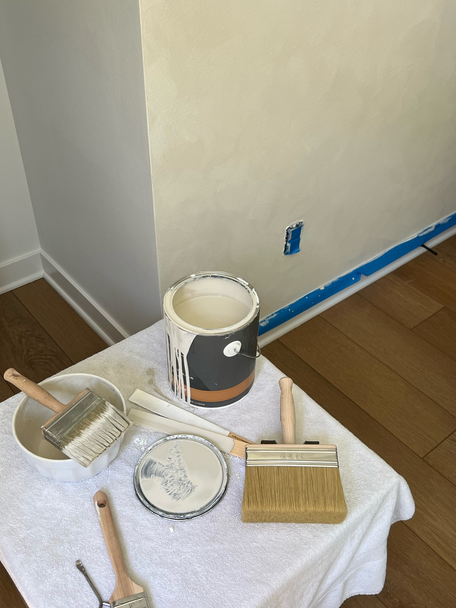 What I used for lime paint + primer application! Color: Chèvre by Color Atilier   Full blog post on bresheppard.com

#LTKbaby #LTKhome