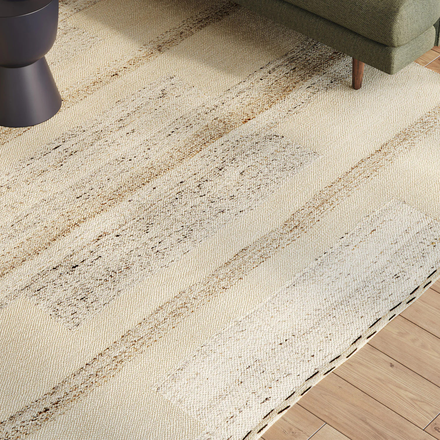 Riya 9 x 12 Performance Rug - Tonal Shapes | Article