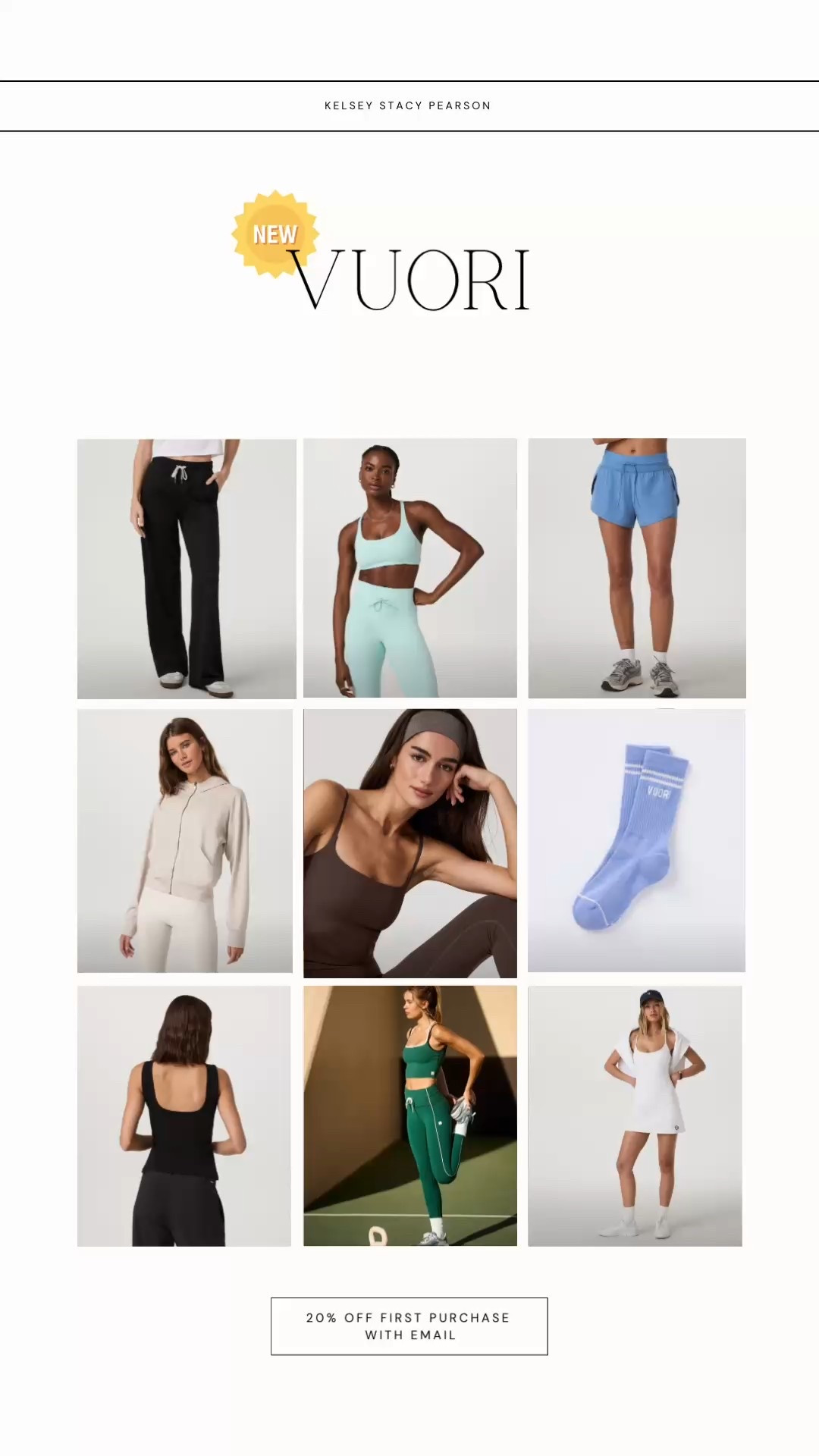 New arrivals from Vuori

#LTKActive