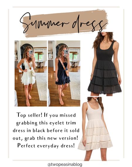The BEST everyday Summer dress. Wear with sneakers, flip flops or a heel sandal. 
The black sold out fast. Grab this NEW version. 
XS 

#LTKStyleTip #LTKOver40 #LTKSeasonal