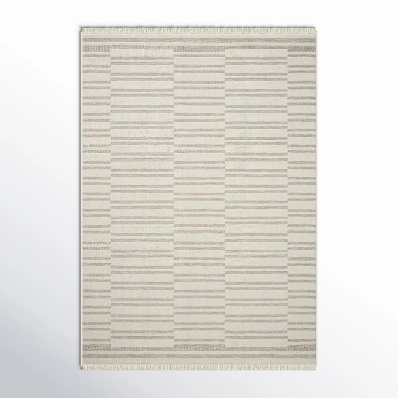 Malibu Brown/Beige Indoor / Outdoor Area Rug | Joss & Main