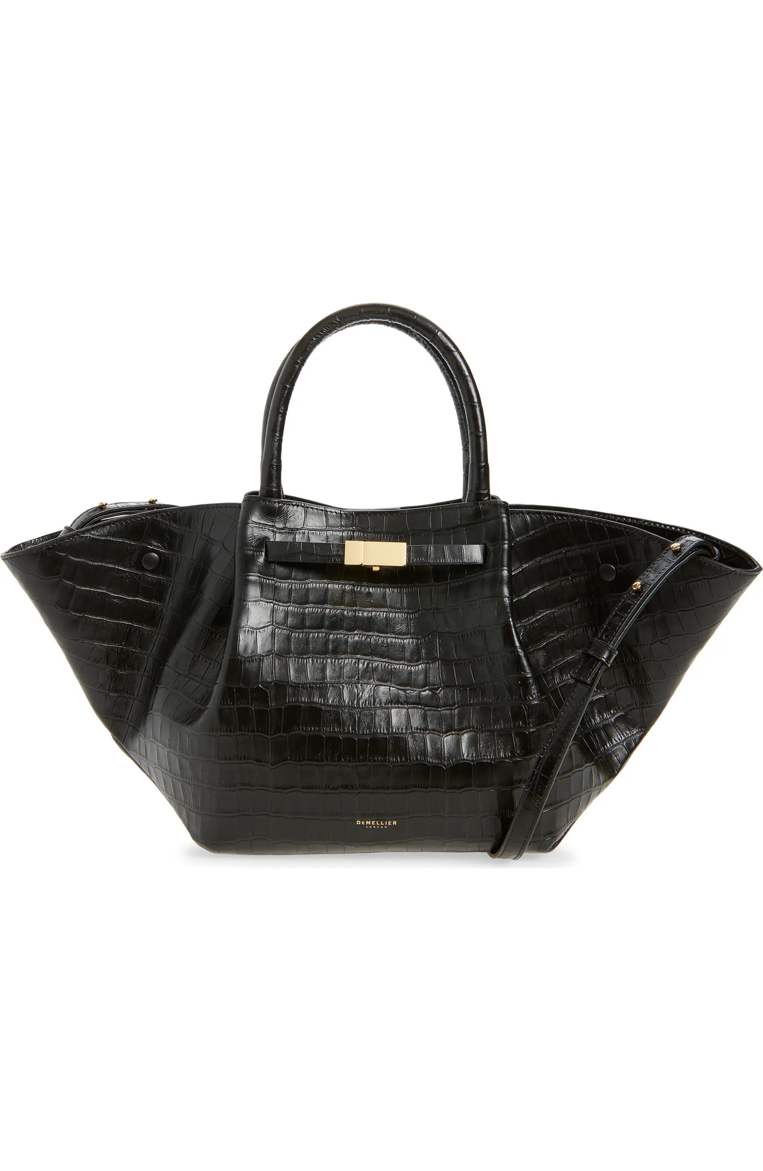 New York Leather East/West Midi Tote | Nordstrom