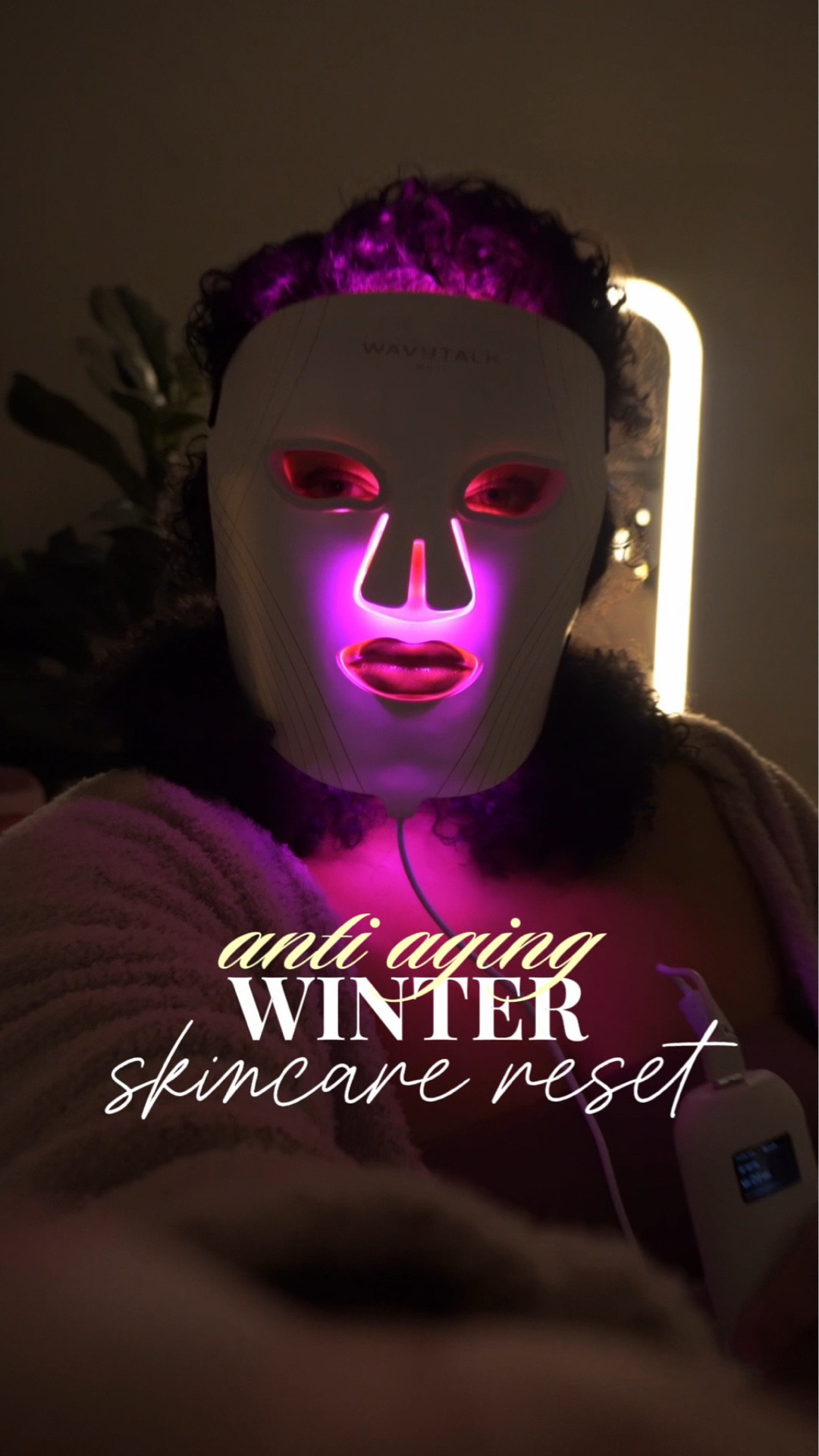 LED therapy has officially become a non-negotiable in my routine ✨
Meet the @wavytalkofficial Glow Time LED Mask a simple, at-home way to support healthier, more radiant skin with consistent use.

What I love most is that this mask targets multiple skin concerns using different LED light colors:
	•	🔴 Red light helps support collagen production and improve the look of fine lines
	•	🔵 Blue light helps target breakouts and calm blemish-prone skin
	•	🟡 Amber (yellow) light helps boost radiance and support a more even-looking complexion

Like most skincare, LED therapy is all about consistency — with regular use, you can expect to start seeing visible improvements in about 4+ weeks. It’s an easy step to add a few times a week, especially when you want results without piling on more products.

If you’ve been curious about LED light therapy and want something you can actually stick with at home, this one’s worth checking out.


#wavytalkLEDMask #WavytalkGlowTime #LightTherapy #LEDskincare #AtHomeSkincare #SkincareRoutine #AntiAgingSkincare #GlowingSkin #SkincareTools

#LTKGiftGuide #LTKmorningroutine #LTKBeauty
